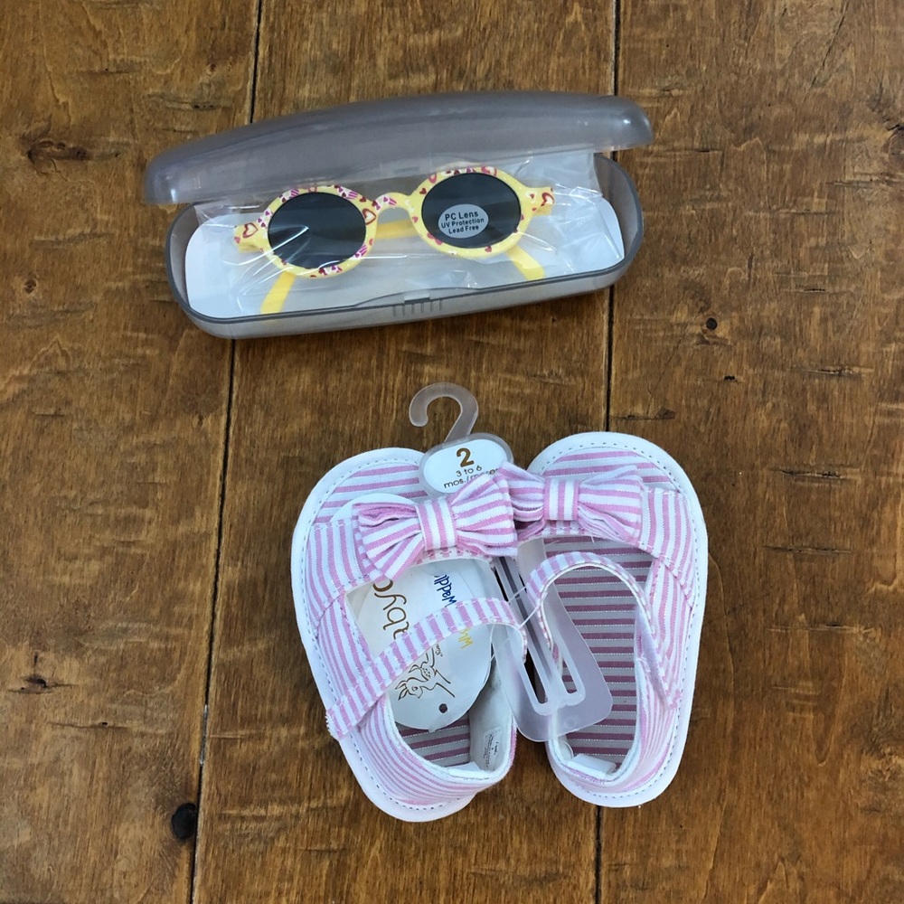 Sandals and Sunglasses brand new with tags